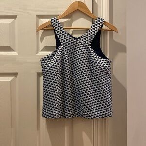 HD in Paris Anthropology Jacquard Tank Top Blue 6P